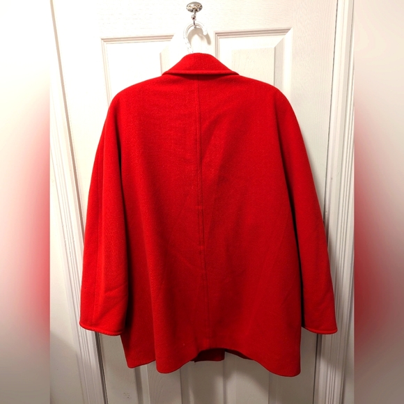 Vintage St Michael 100% Wool Mid Length Peacoat | Size 18/20 - Picture 2 of 7